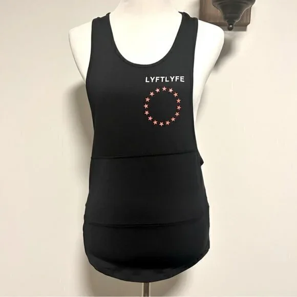 LyftLyfe 3 Panel Cur Sleeve Tank Top - Picture 1 of 6